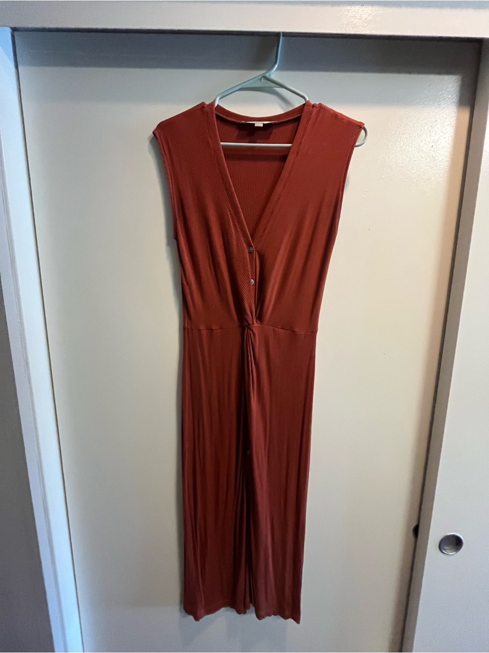 Loft Ribbed Midi Dress - Picture 2 of 4